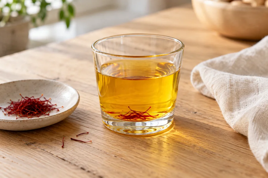 Prepare your saffron